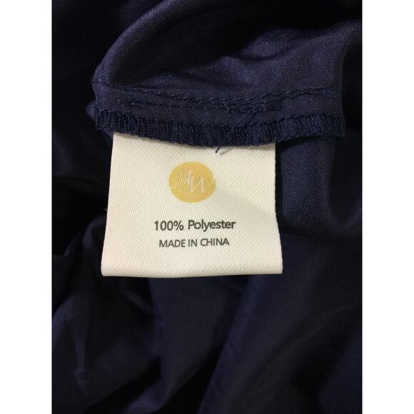 AW BRIDAL 10 L navy blue Gwyneth wedding bridesmaid party maxi dress new B80 - Picture 8 of 8